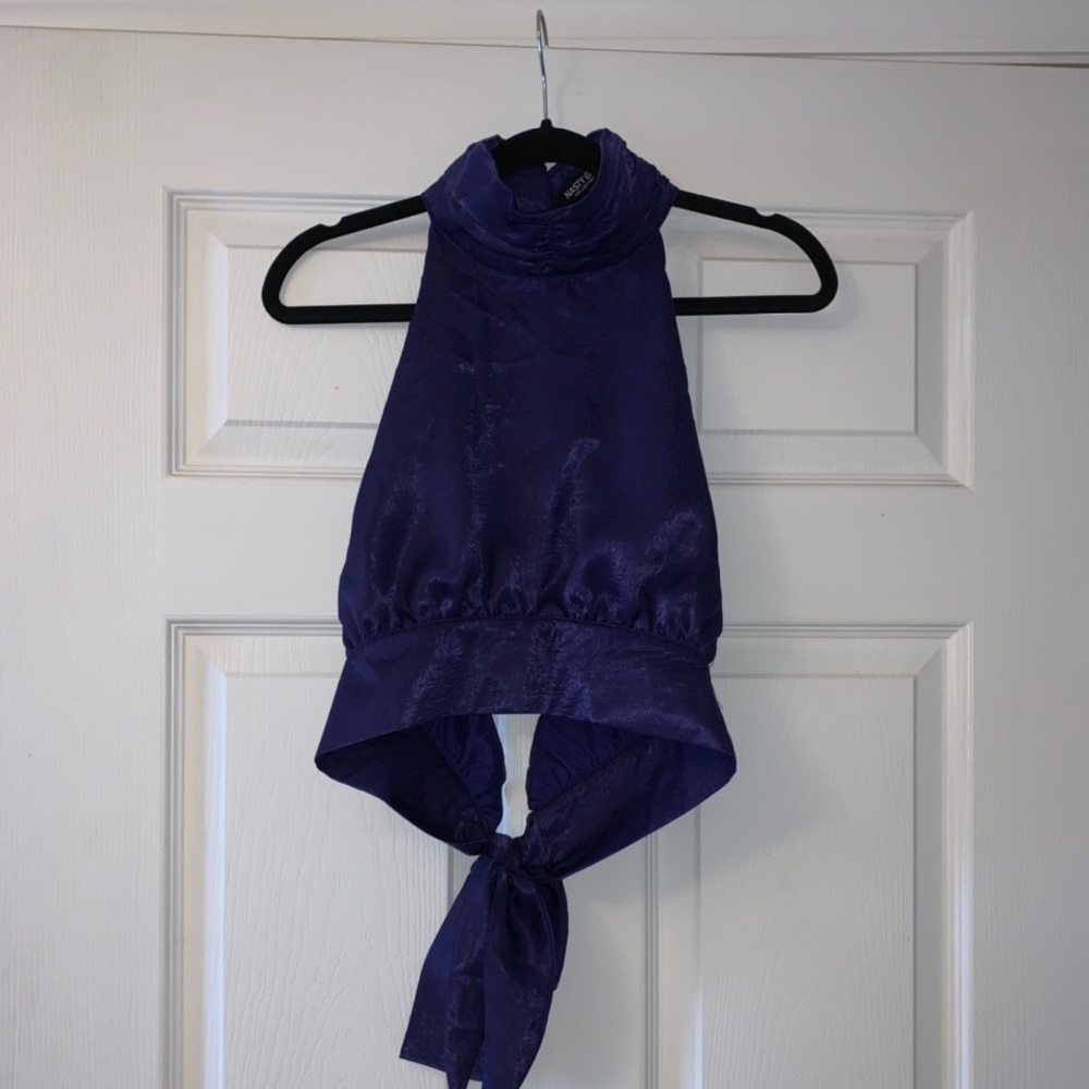 NWT nasty gal backless crop top
